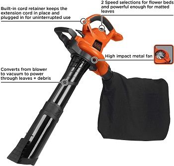 Black+Decker 3-in-1 Electric Leaf Blower review